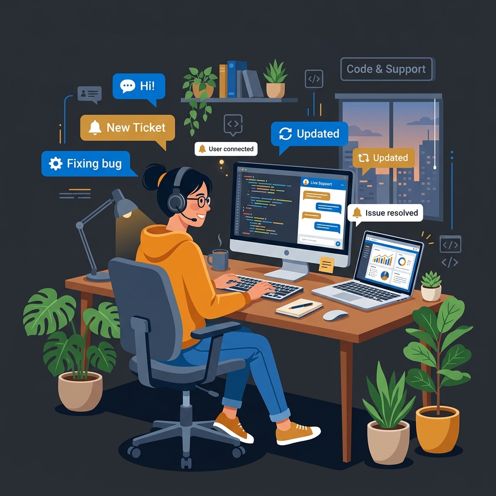 Get In Touch Illustration